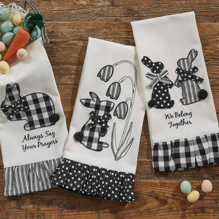 Easter & Spring Kitchen Towels, Dish Cloths & Pot Holders