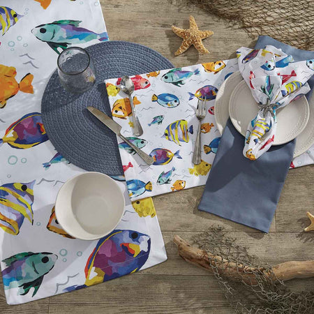 Summer Napkins & Napkin Rings