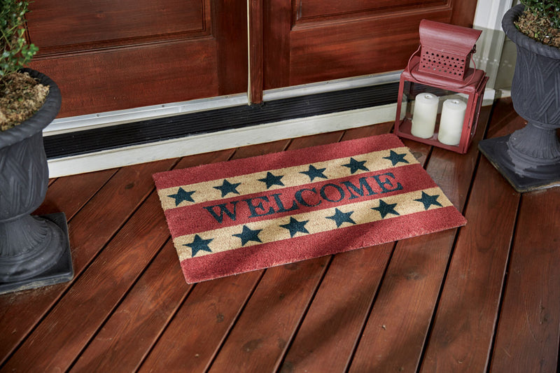 WELCOME AMERICANA DOORMAT