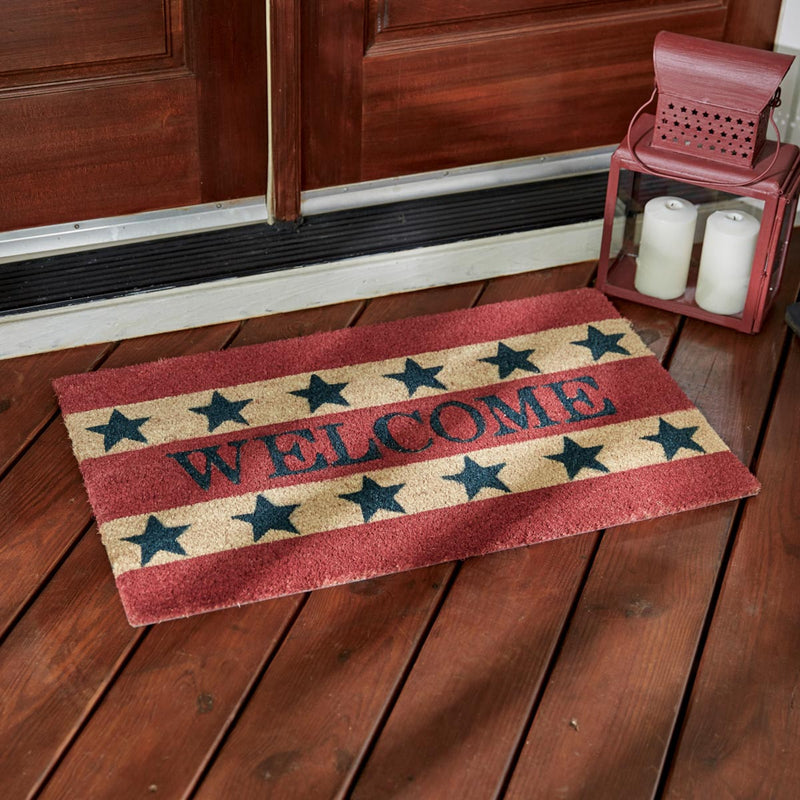 WELCOME AMERICANA DOORMAT