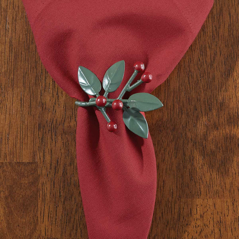 LEAVES AND BERRIES NAPKIN RING