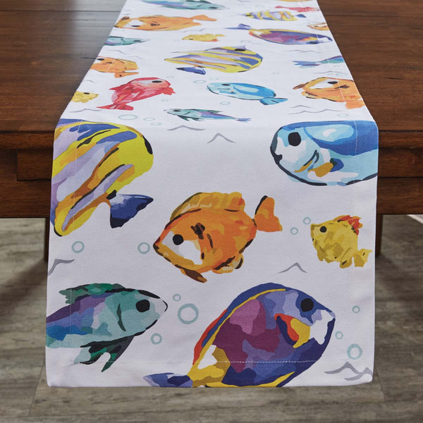 BELOW THE SEA TABLE RUNNER 72"L