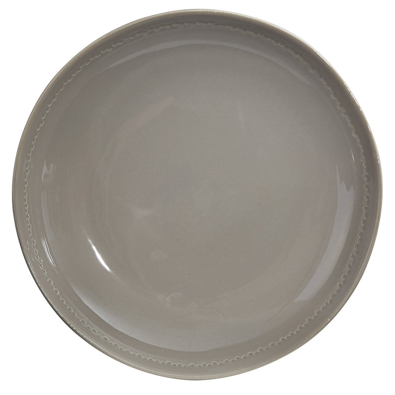 PEYTON SERVING PLATTER - STONE