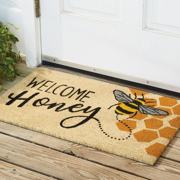 WELCOME HONEY DOORMAT