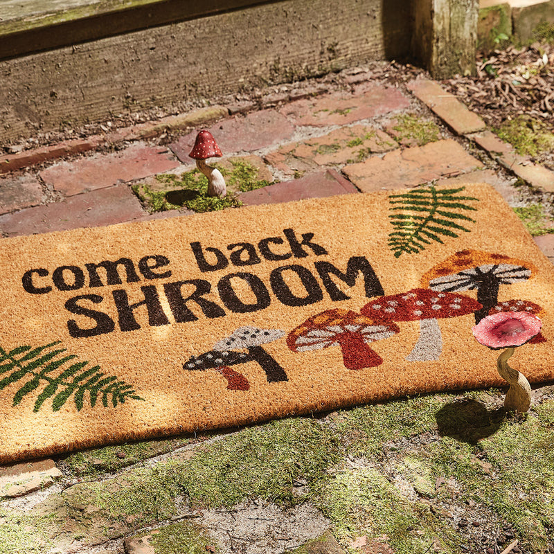 COME BACK SHROOM DOORMAT