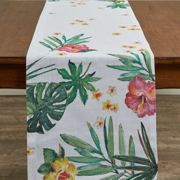 HAVANA PRINTED TABLE RUNNER - 72"L