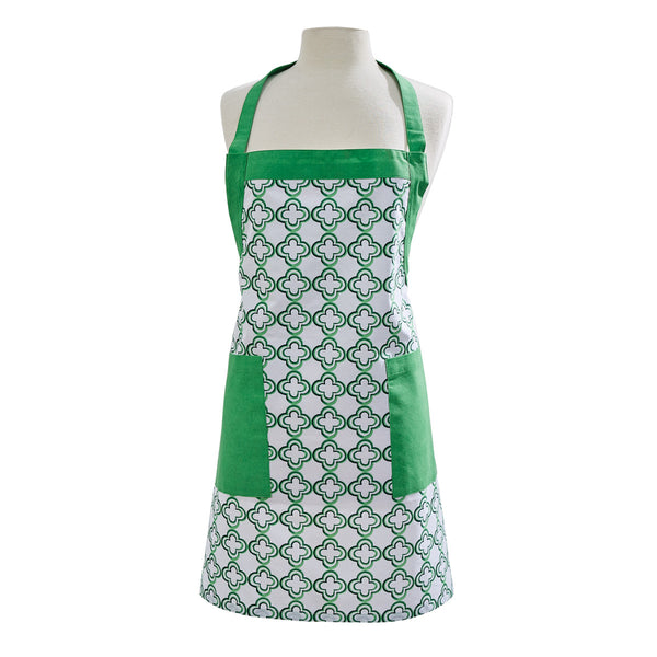 GEO APRON - GREEN