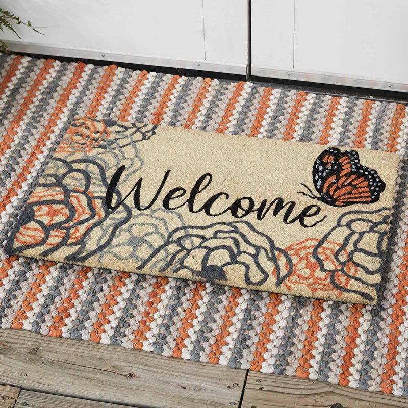 APRICOT & STONE DOORMAT