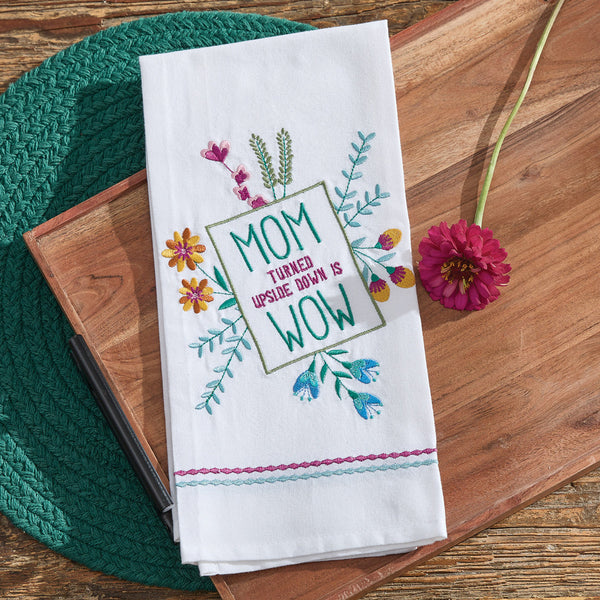 MOM IS WOW DECORATIVE DISHTOWEL