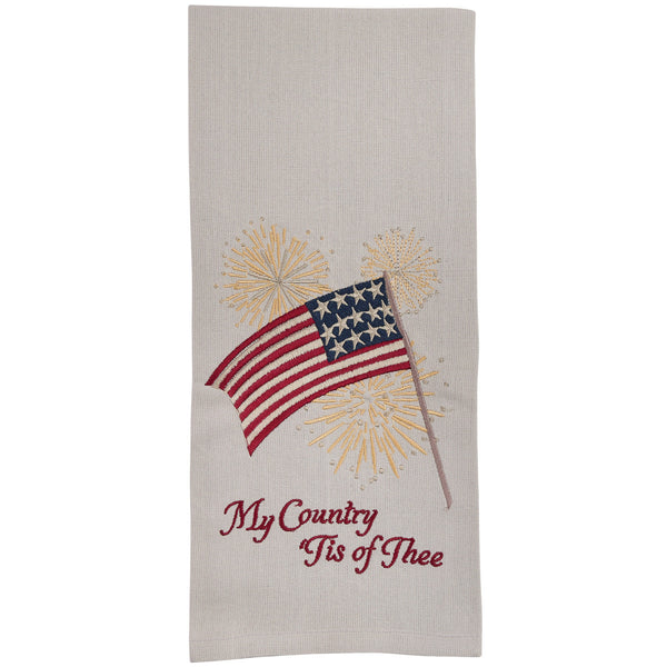 MY COUNTRY TIS OF THEE DISHTOWEL