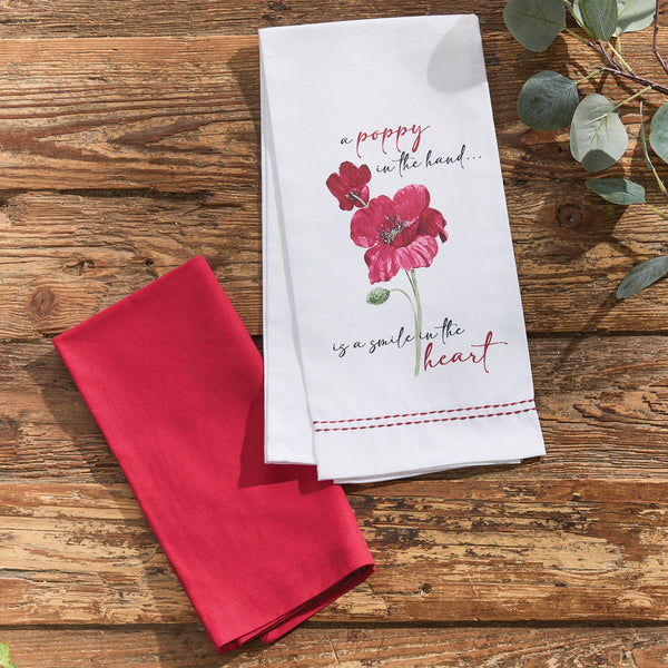 SMILE IN THE HEART DISHTOWEL