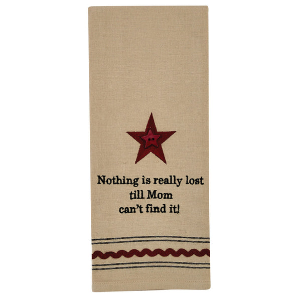 NOTHING TILL MOM DISHTOWEL