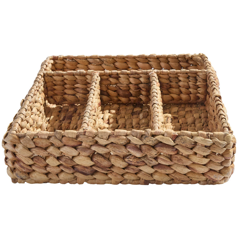 WATER HYACINTH CUTLERY BASKET