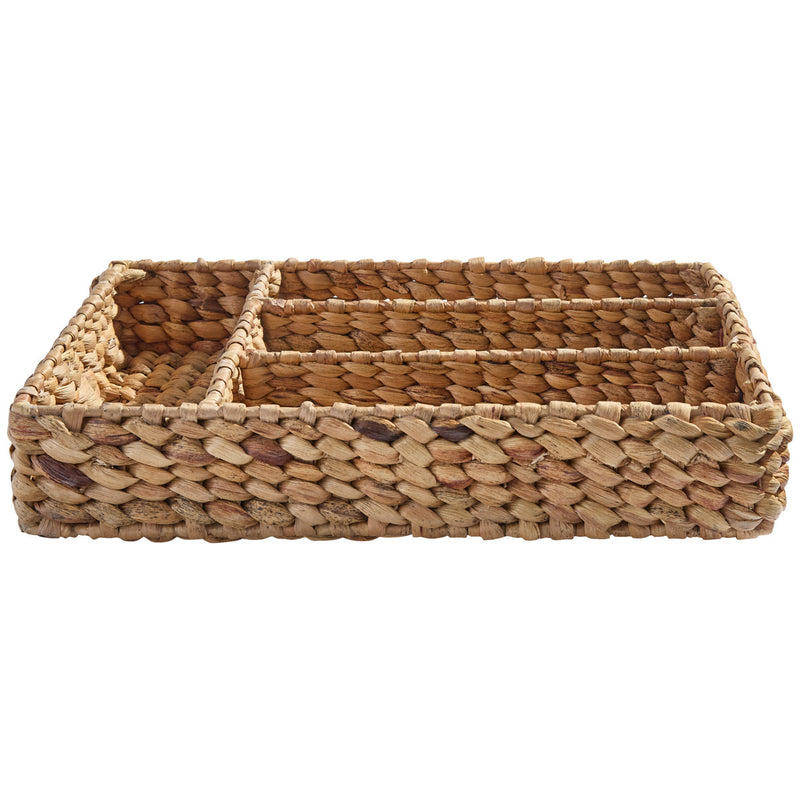 WATER HYACINTH CUTLERY BASKET