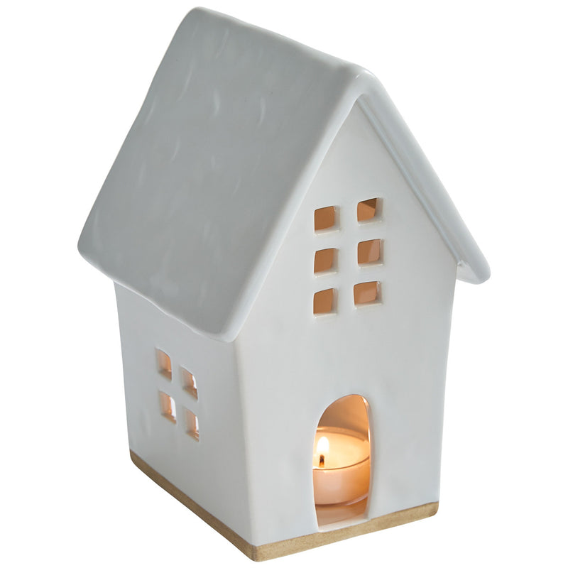 CERAMIC TEALIGHT HOUSE - LARGE