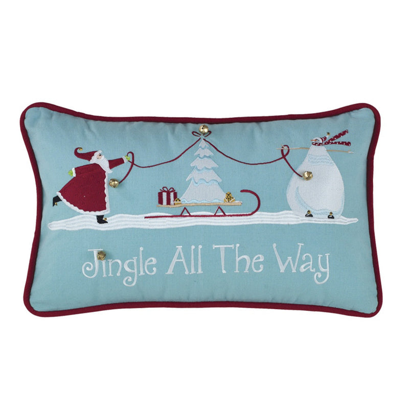 JINGLE ALL WAY 12X20 PILLOW COVER