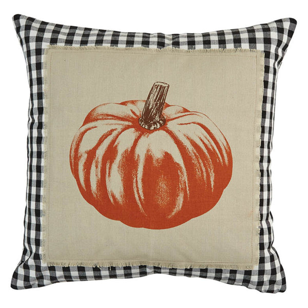 AUTUMN CHECKERBOARD 20" PILLOW COVER