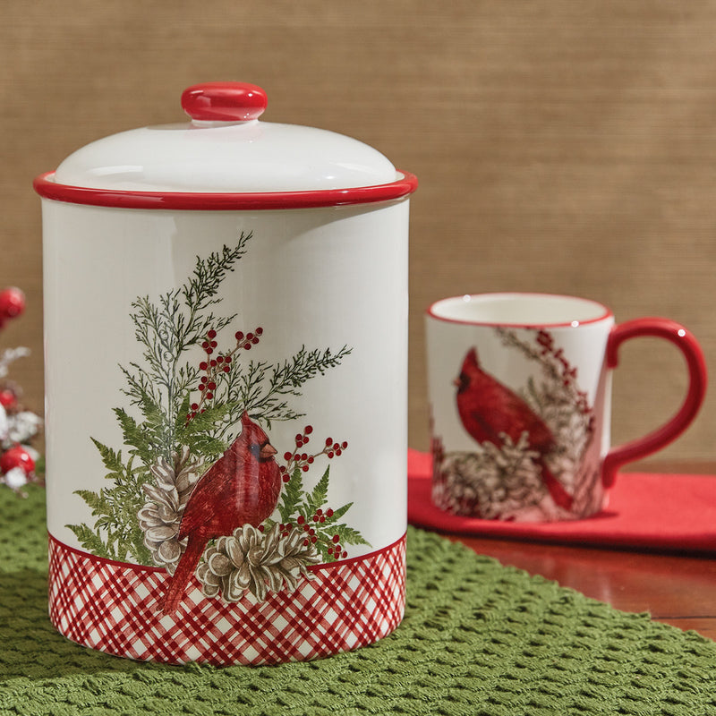 CARDINALS COOKIE JAR