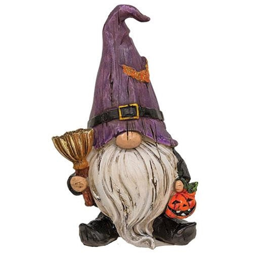 Resin Spooky Friend Halloween Gnome, 3 Assorted