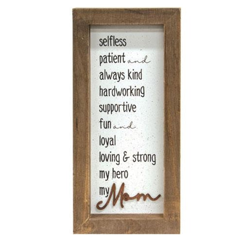 Mom Shadowbox Frame