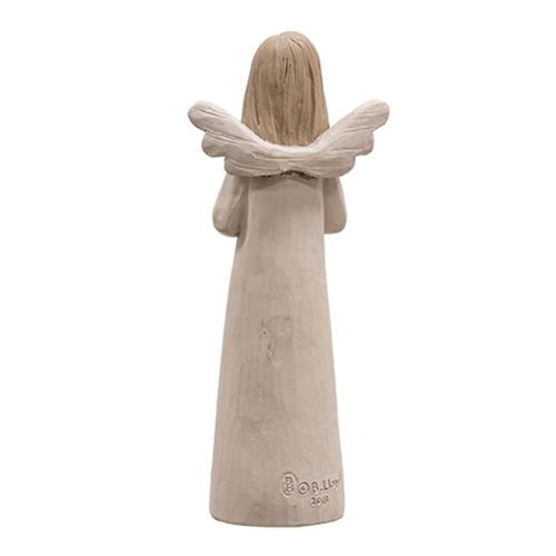 Nana Resin Angel w/ Vase