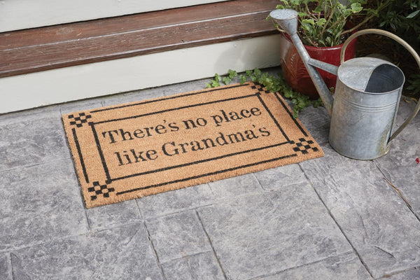 NO PLACE LIKE GRANDMAS DOORMAT