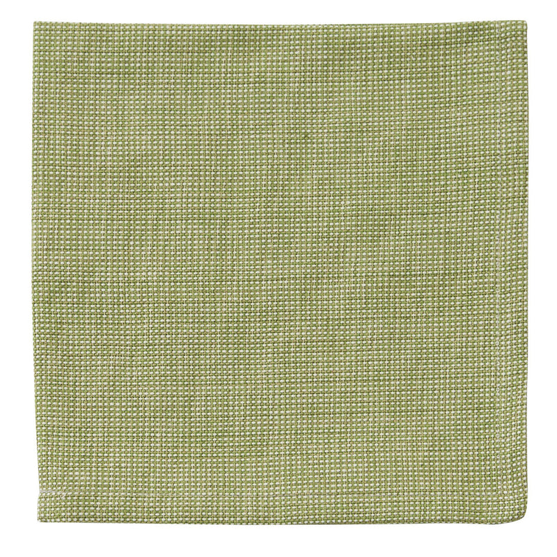 BASKETWEAVE NAPKIN - EVERGREEN