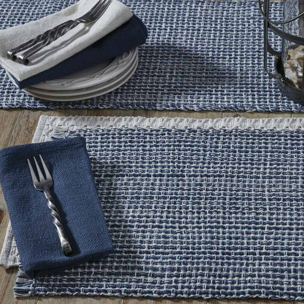 TWEED PLACEMAT - DENIM