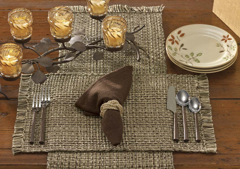 TWEED PLACEMAT - ESPRESSO