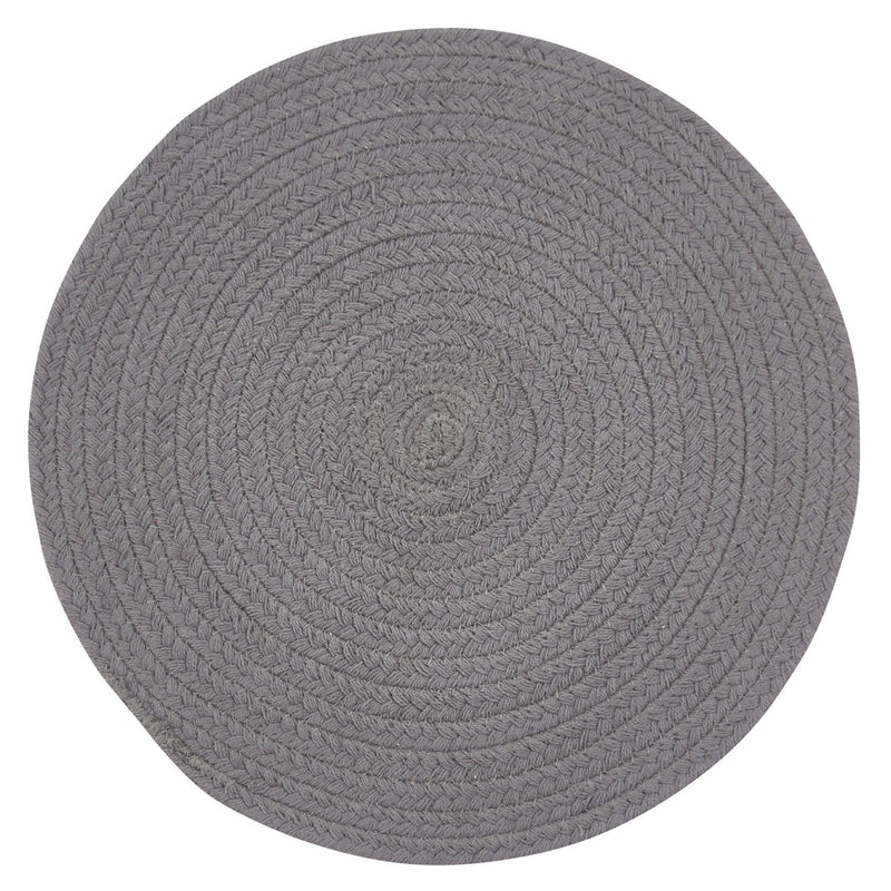 ESSEX ROUND PLACEMAT - CHARCOAL