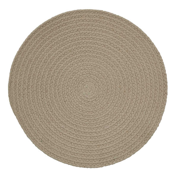 ESSEX ROUND PLACEMAT - STONE