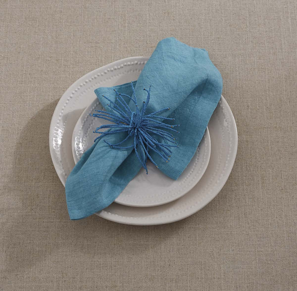 ELEMENTS NAPKIN - BRIGHT AQUA