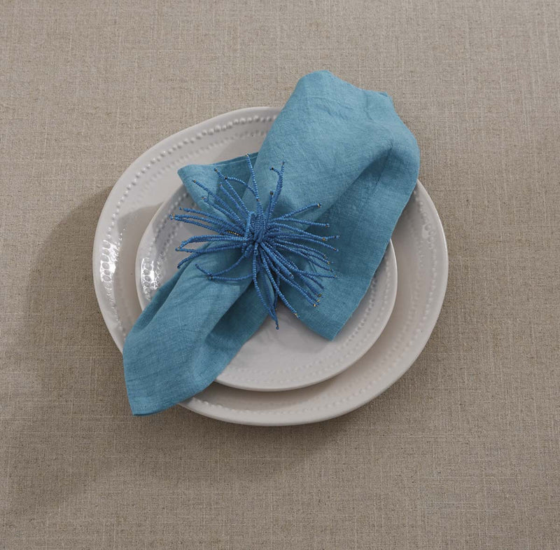 ELEMENTS NAPKIN - BRIGHT AQUA