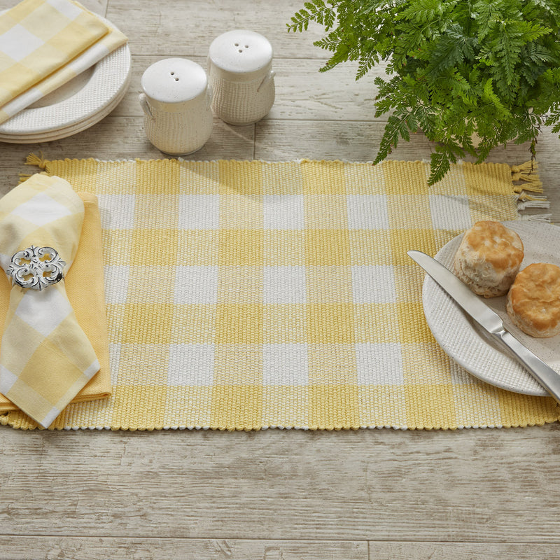 WICKLOW DISHCLOTH - YELLOW