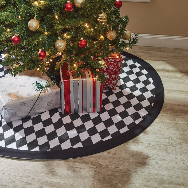 HARLEQUIN TREE SKIRT