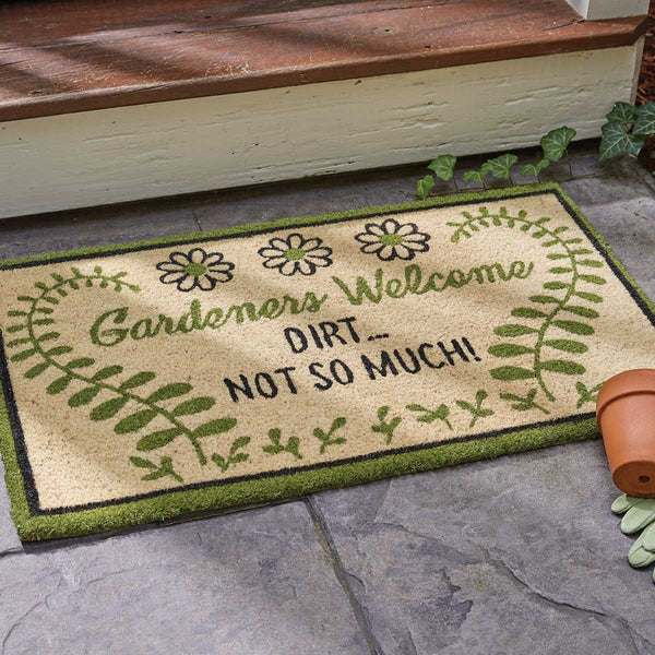 GARDENERS WELCOME DOORMAT