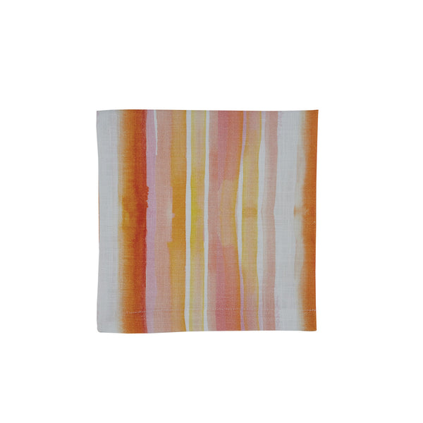 HAPPY LIFE PRINTED NAPKIN - STRIPE