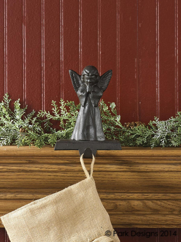 VINTAGE ANGEL STOCKING HANGER