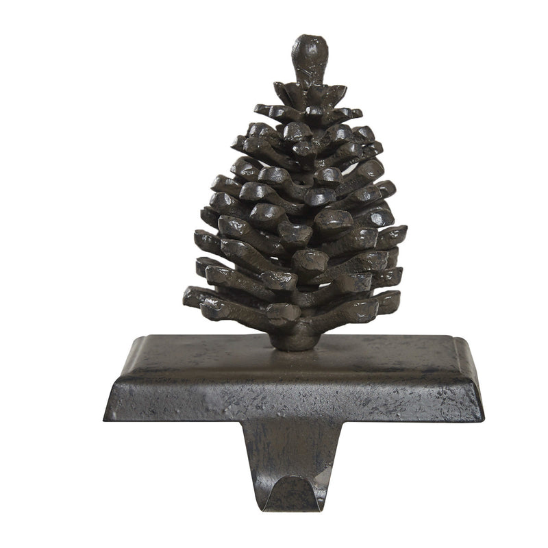 PINECONE STOCKING HANGER