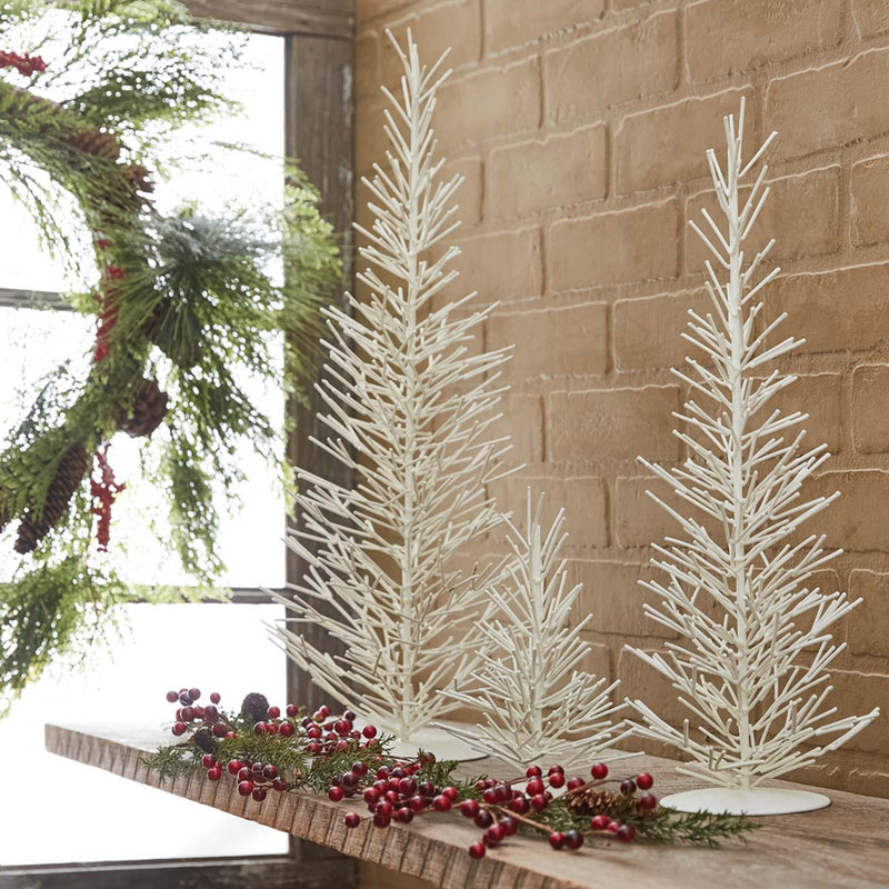 WHITE METAL TREE - MED