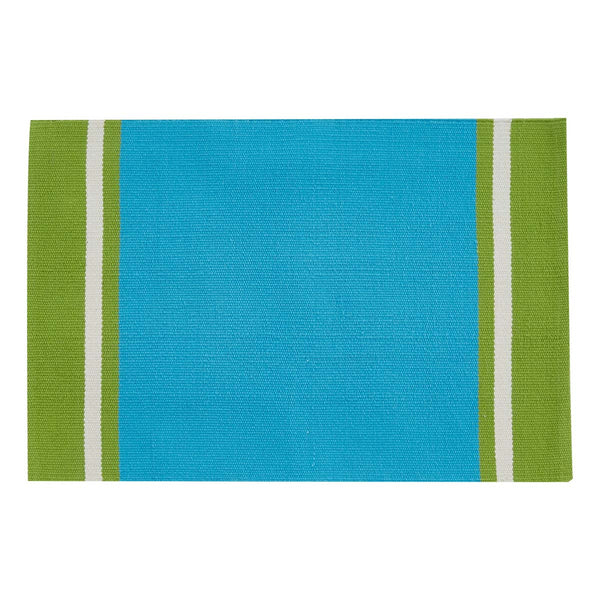 CARGO STRIPE PLACEMAT - AQUA