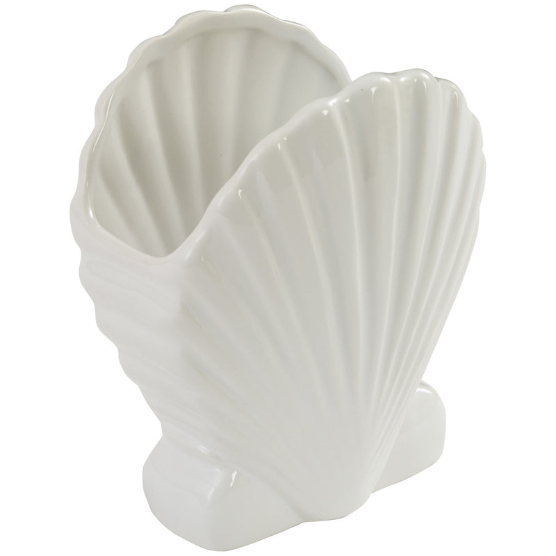 SEASHELL UTENSIL HOLDER