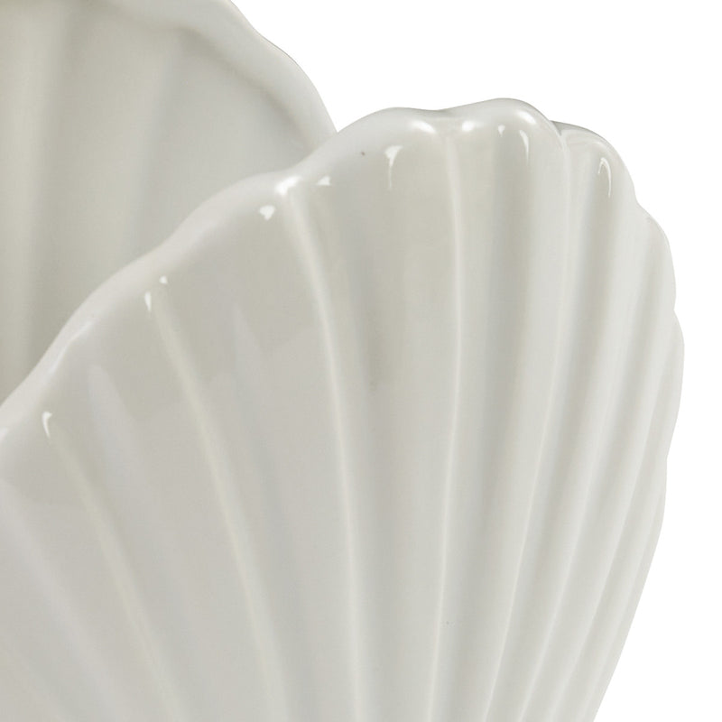 SEASHELL UTENSIL HOLDER