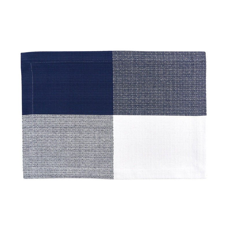 BLOCK CHECK WOVEN PLACEMAT