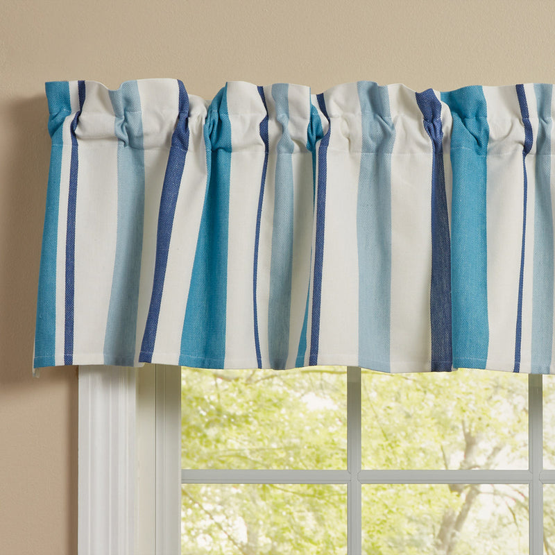 COLBY STRIPE VALANCE 14" L