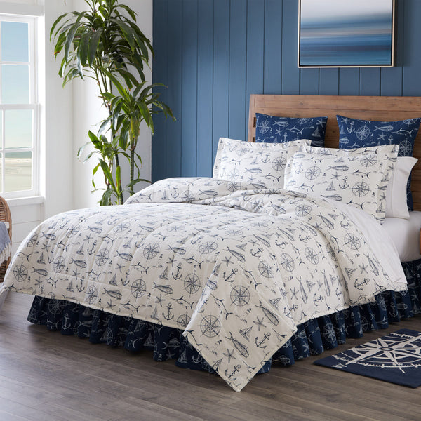 CAPTAIN QUARTERS TWIN BEDSPREAD