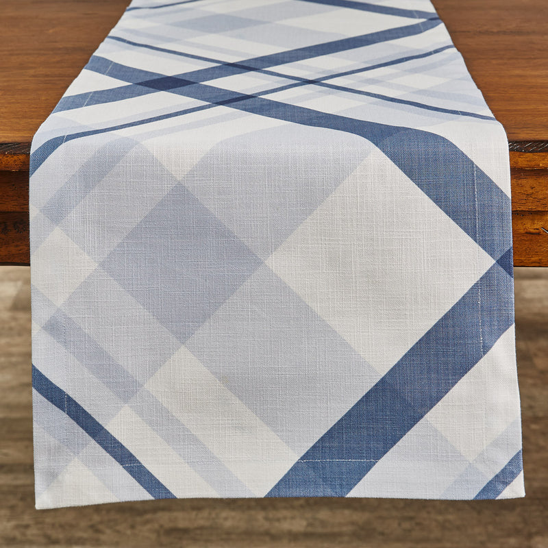 LOXLEY PLAID TABLE RUNNER 72" L