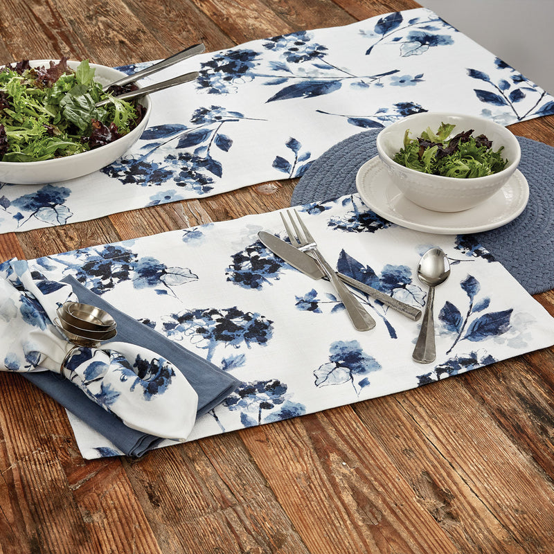 BAILEY FLORAL TABLE RUNNER 72" L