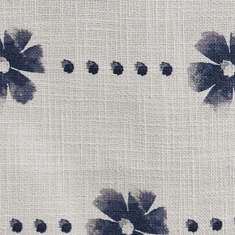 BLUE DAISY TABLE RUNNER 72" L