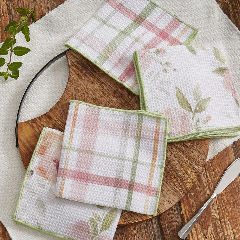 ARLEY FLORAL DISHCLOTH SET